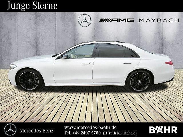 Weiß Gebraucht 2023 Mercedes S450 Limousine | 110.850 € (Fairer Preis) - Bild 1/4