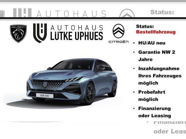 Blau (ingaro blau) Neu 2025 Peugeot 308 Style Kombi | 26.420 € (Superpreis) - Bild 1/4