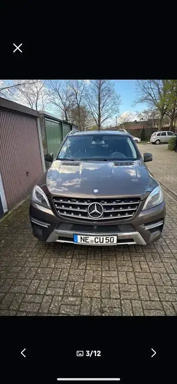 Gebraucht Mercedes ML350 258 PS (189 kW) 2014 Braun SUV