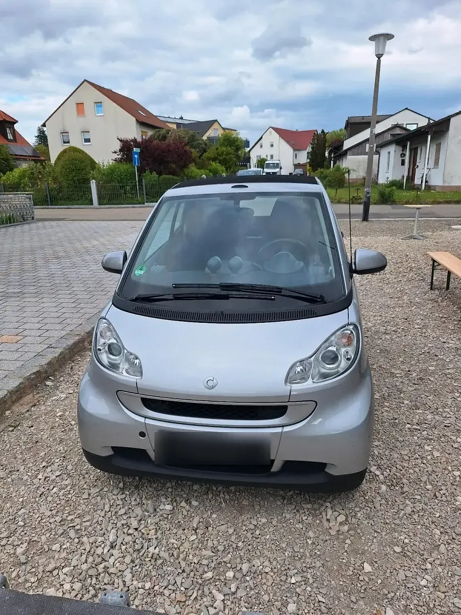 Gebraucht Smart ForTwo Cabrio 71 PS (52 kW) 2009 Silber Cabrio