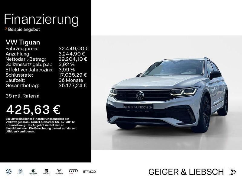 Oryxweiß perlmutteffekt Gebraucht 2021 VW Tiguan Style SUV | 32.449 € (Fairer Preis) - Bild 1/4