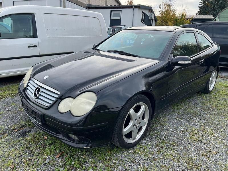 Schwarz Gebraucht 2002 Mercedes C230 Coupé | 1.200 € - Bild 1/4