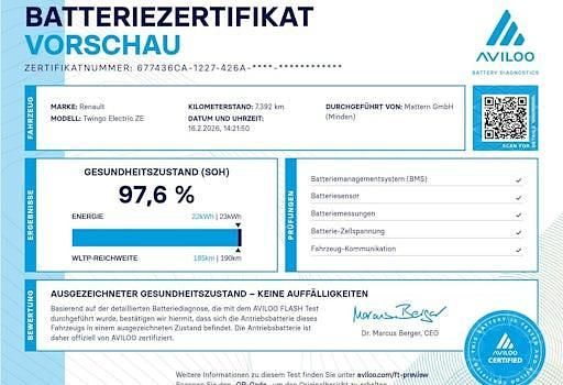 Gebraucht Renault Twingo Techno 60 kW (82 PS) 2023 Feuerrot Kleinwagen
