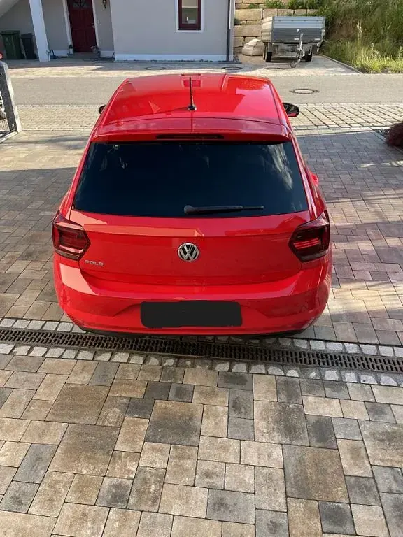 Gebraucht VW Polo Highline 116 PS (85 kW) 2020 Rot Kleinwagen