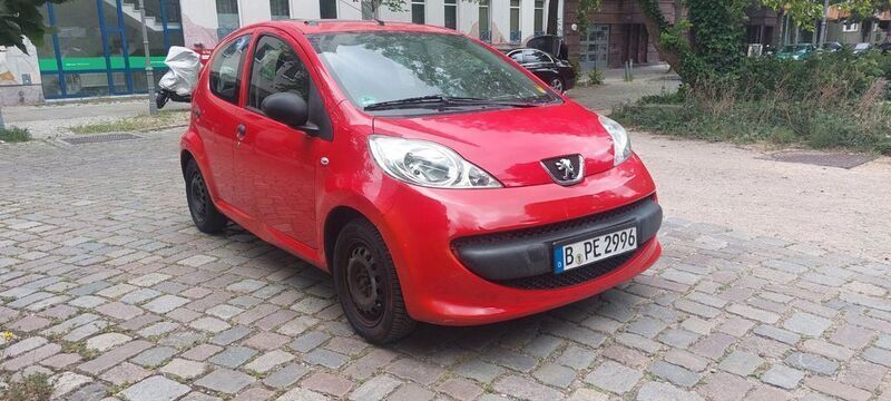 Rot Gebraucht 2008 Peugeot 107 Urban Move Kleinwagen | 999 € (Superpreis) - Bild 1/4