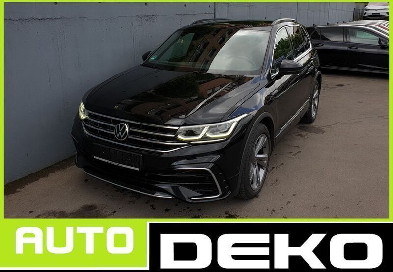 Deep black perleffekt Gebraucht 2021 VW Tiguan R-line SUV | 29.470 € (Etwas zu teuer) - Bild 1/4