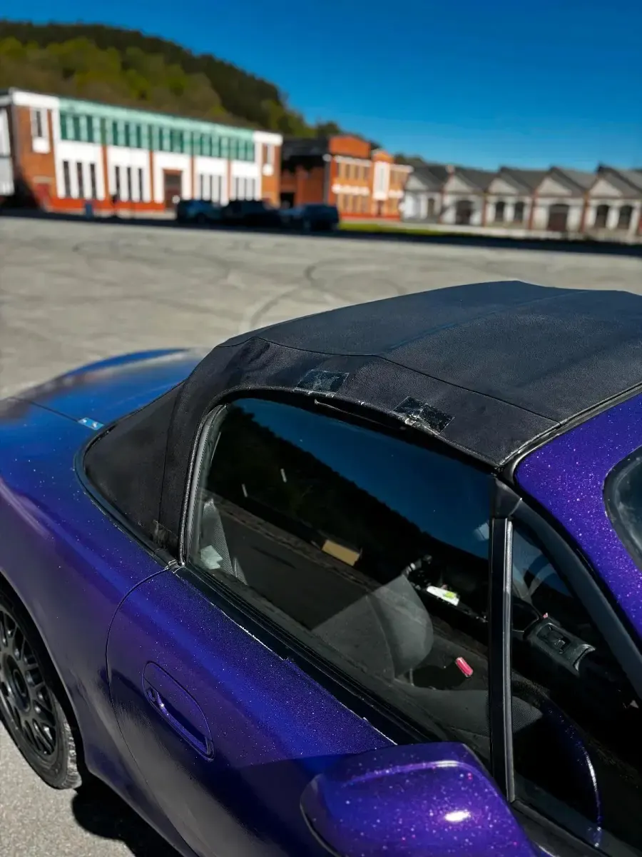 Gebraucht Mazda MX5 110 PS (80 kW) 1999 Violet Cabrio