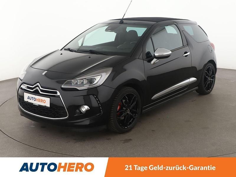 Schwarz Gebraucht 2015 Citroën DS3 Cabriolet Sport Chic Cabrio | 8.860 € (Fairer Preis) - Bild 1/3