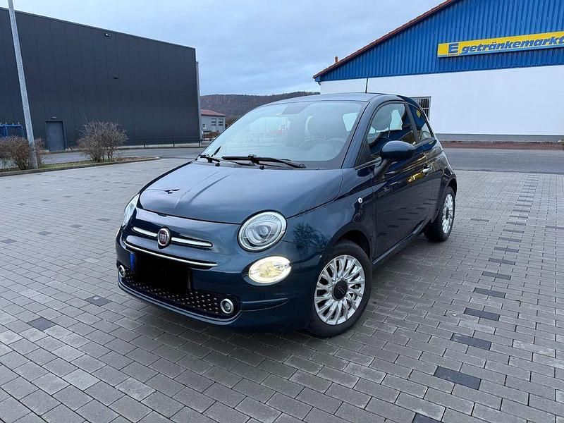 Blau Gebraucht 2021 Fiat 500 Limousine | 9.700 € (Superpreis) - Bild 1/4
