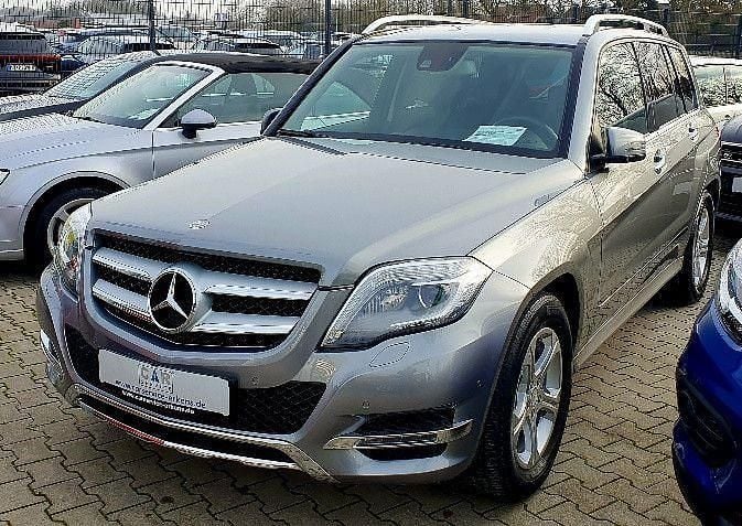 Silber Gebraucht 2014 Mercedes GLK220 SUV | 17.910 € (Fairer Preis) - Bild 1/4