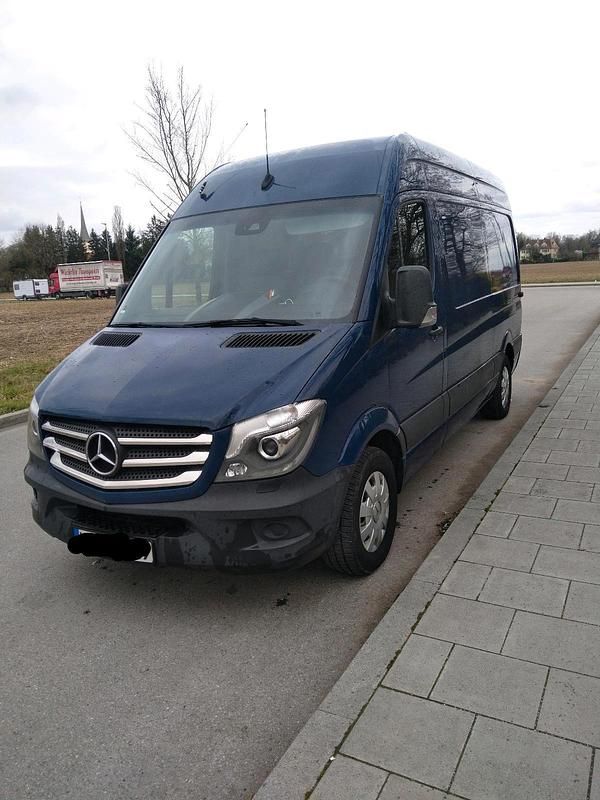 Blau Gebraucht 2017 Mercedes Sprinter Van | 16.500 € (Superpreis) - Bild 1/4