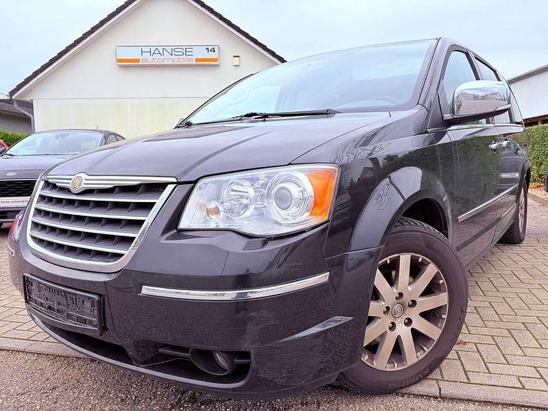 Schwarz Gebraucht 2009 Chrysler Grand Voyager Limited Van / Kleinbus | 4.800 € (Superpreis) - Bild 1/4