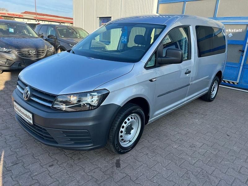 Gebraucht VW Caddy Maxi 102 PS (75 kW) 2018 Silber Van / Kleinbus