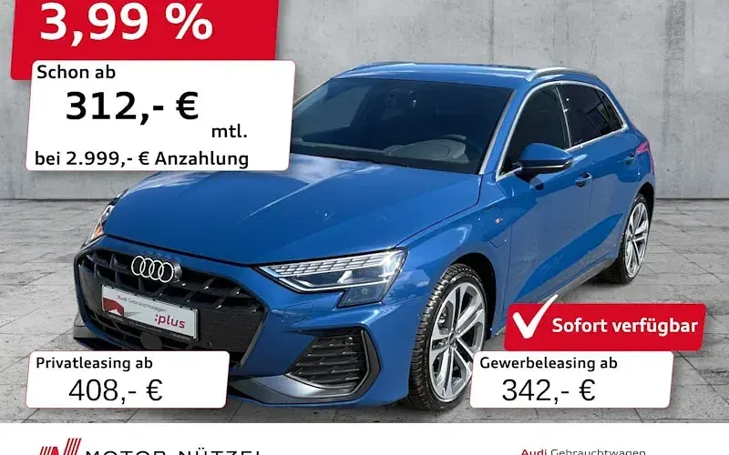 Gebraucht Audi A3 S-Line 204 PS (150 kW) 2025 Limousine