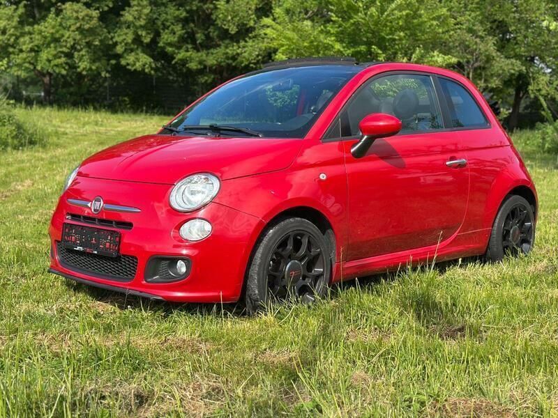 Rot Gebraucht 2014 Fiat 500C Sport Cabrio | 6.600 € (Superpreis) - Bild 1/4