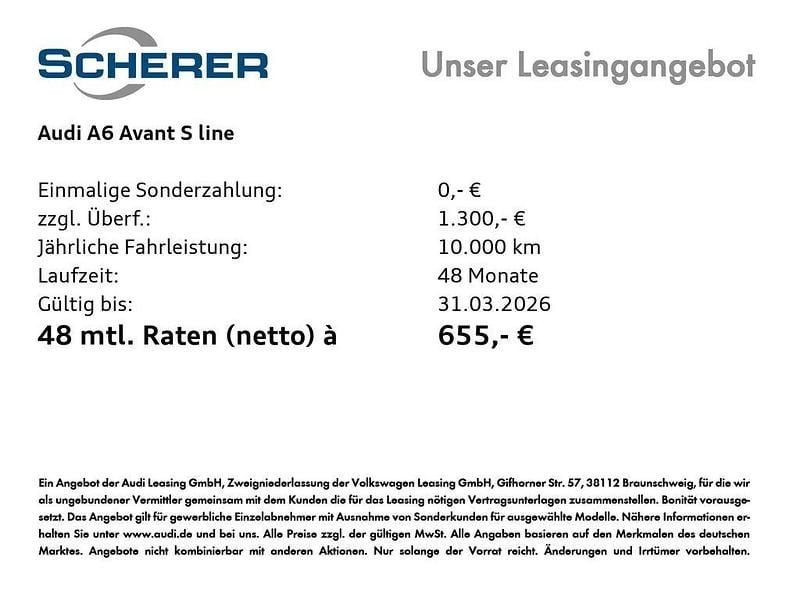 Neu Audi A6 e-tron Business 269 kW (367 PS) 2026 Schwarz Kombi