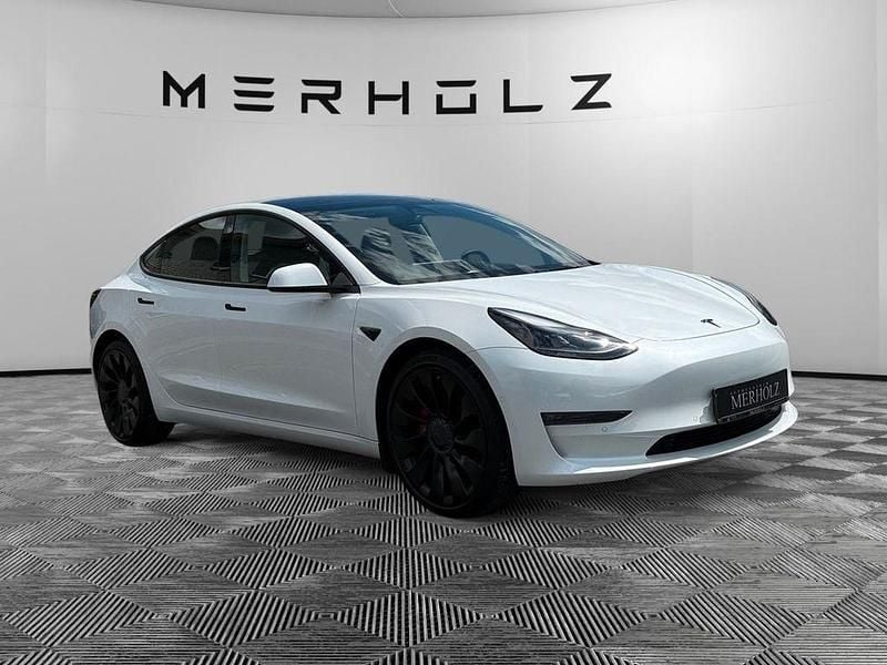 Gebraucht Tesla Model 3 Performance 377 kW (513 PS) 2021 Weiß Limousine