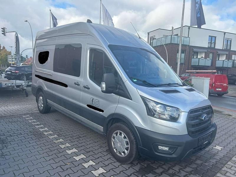 Gebraucht Ford Transit Limited 170 PS (125 kW) 2023 Polarsilber metallic Van / Kleinbus