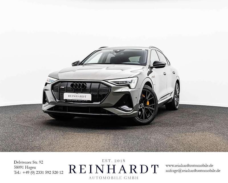 Gebraucht Audi e-tron Sportback Black Edition 230 kW (313 PS) 2022 Chronosgrau metallic SUV