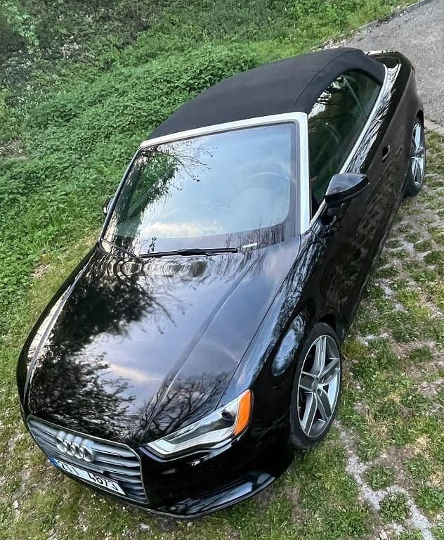 Schwarz Gebraucht 2016 Audi A3 Cabriolet S-Line Cabrio | 16.499 € (Superpreis) - Bild 1/4