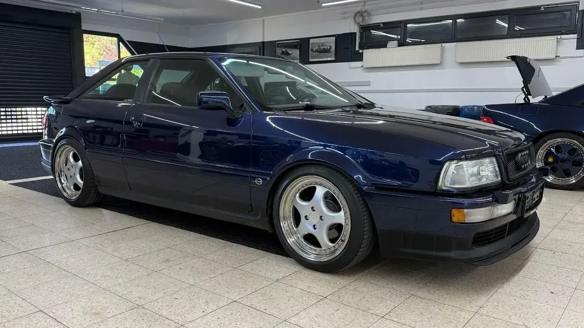 Gebraucht Audi Coupé Sport 116 PS (85 kW) 1995 Blau Coupé