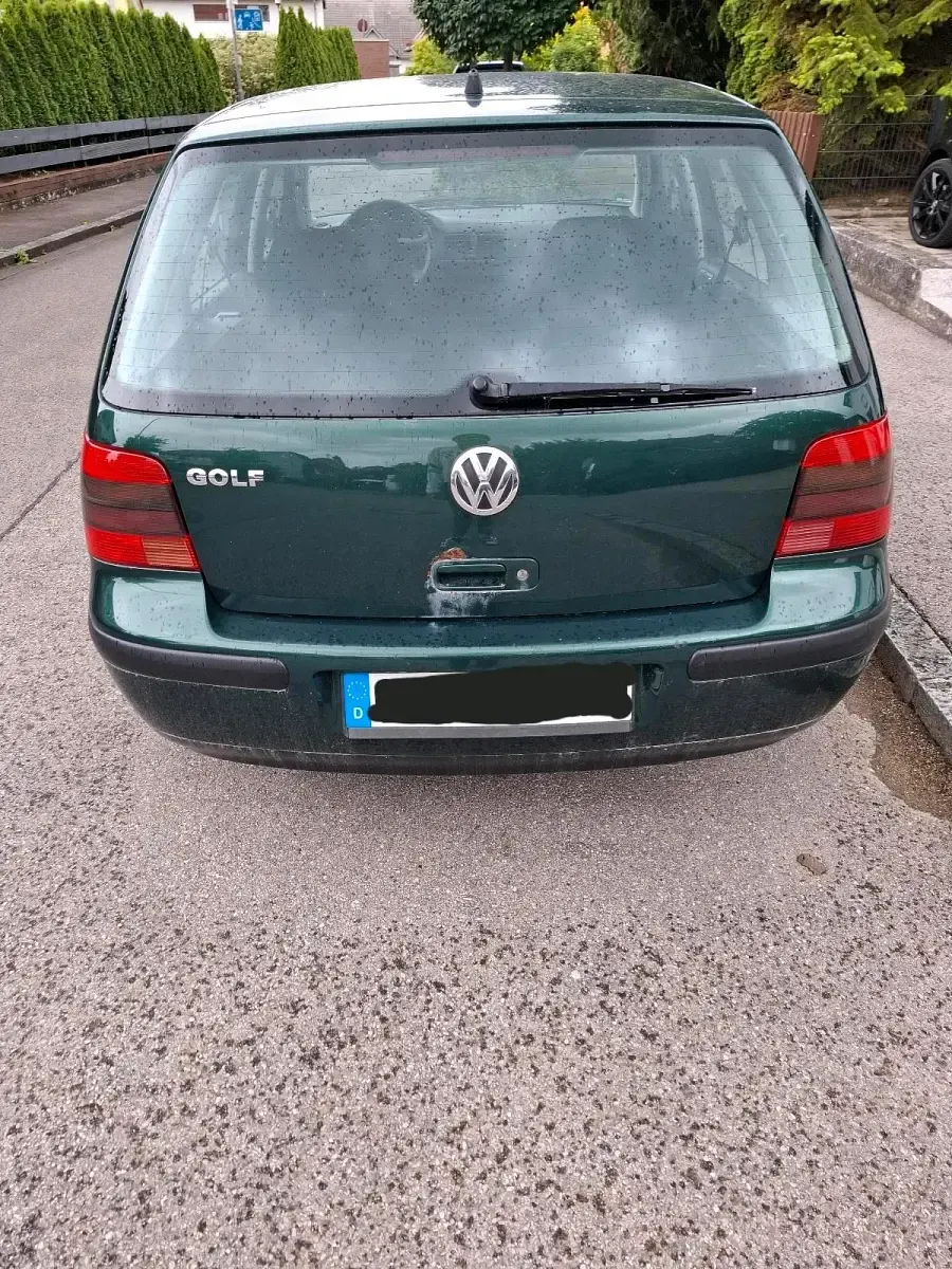Gebraucht VW Golf IV 75 PS (55 kW) 1999 Grün Kleinwagen