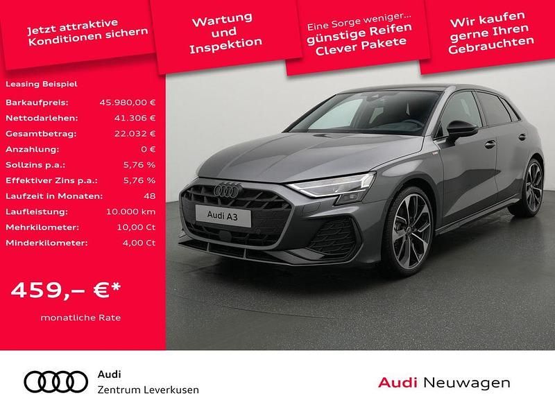 Grau Neu 2025 Audi A3 Comfort Limousine | 45.980 € - Bild 1/4