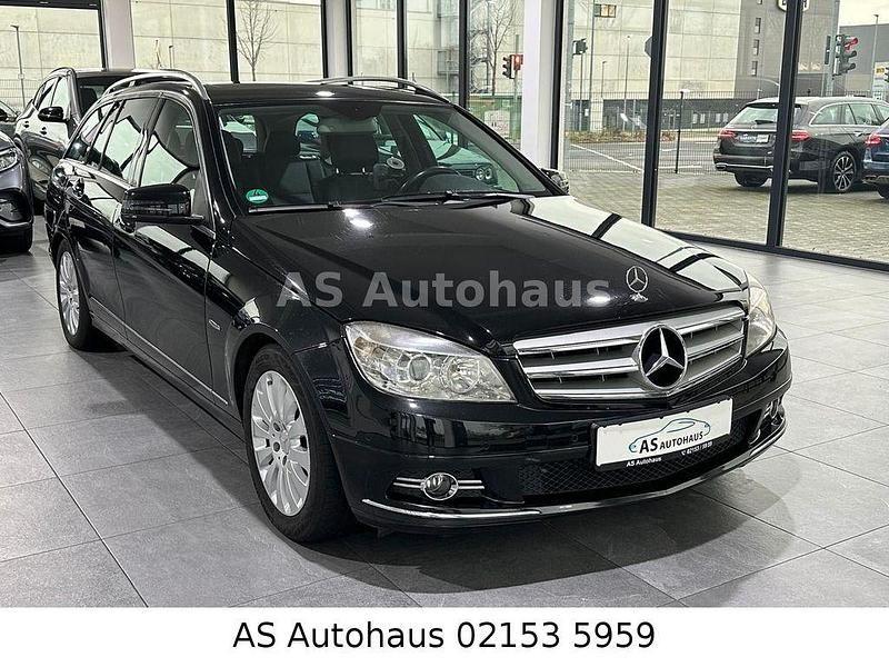 Schwarz Gebraucht 2009 Mercedes C220 Avantgarde Kombi | 6.950 € (Teuer) - Bild 1/4
