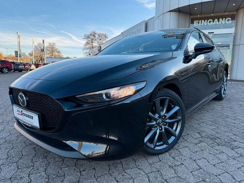 Gebraucht Mazda 3 Selection 122 PS (89 kW) 2019 Schwarz Limousine
