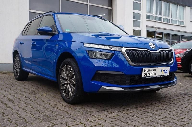 Blau Gebraucht 2021 Skoda Kamiq Clever SUV | 16.990 € (Superpreis) - Bild 1/4