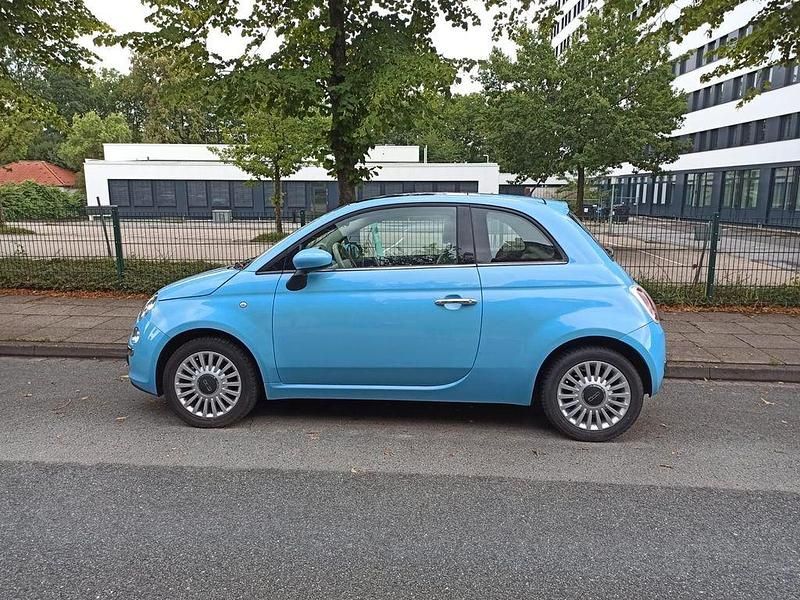 Gebraucht Fiat 500 Lounge 69 PS (50 kW) 2011 Blau Kleinwagen