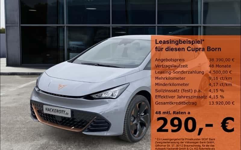 Grau Neu 2025 Cupra Born Kleinwagen | 38.390 € (Fairer Preis) - Bild 1/4