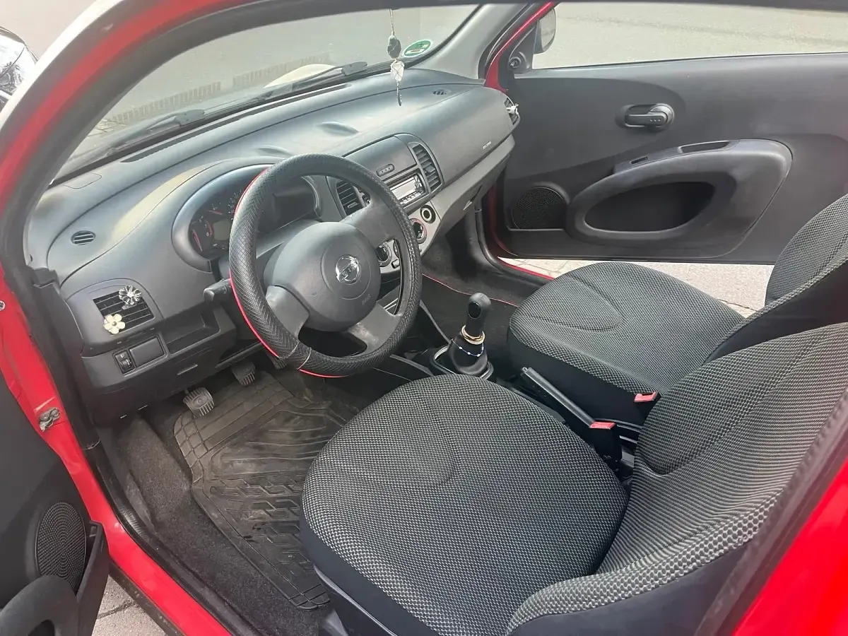 Gebraucht Nissan Micra 65 PS (47 kW) 2008 Schwarz Kleinwagen