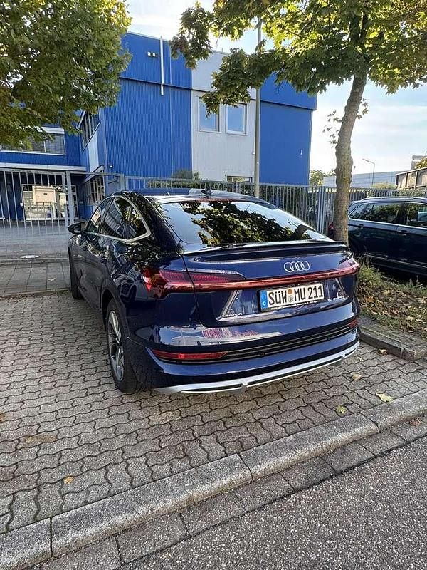 Gebraucht Audi e-tron S-Line 230 kW (313 PS) 2021 Blau SUV