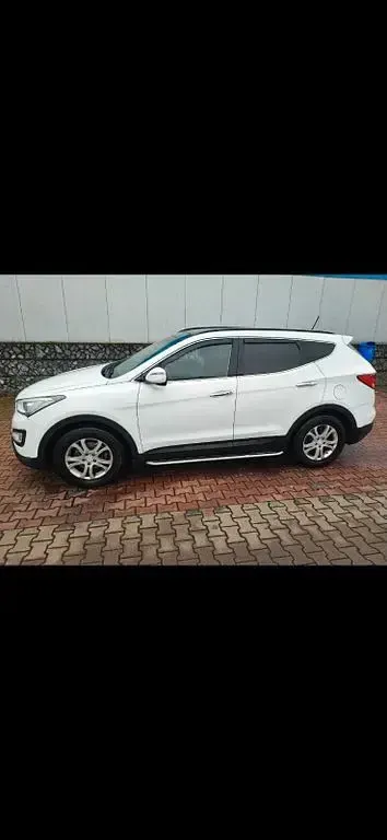 Gebraucht Hyundai Santa Fe Premium 197 PS (144 kW) 2013 Weiß SUV