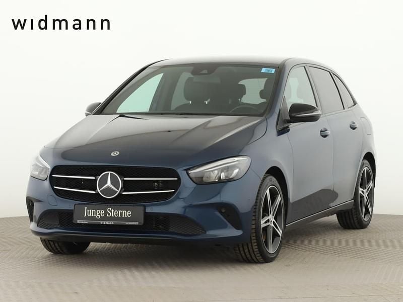 Denimblau metallic Gebraucht 2022 Mercedes E250 Progressive Kombi | 21.850 € (Superpreis) - Bild 1/4