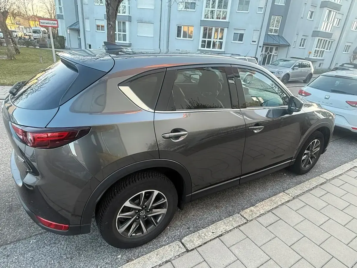 Gebraucht Mazda CX-5 185 PS (136 kW) 2018 Grau SUV