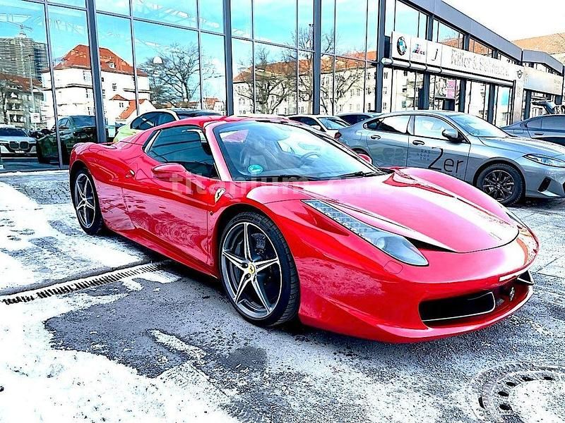 Gebraucht Ferrari 458 570 PS (419 kW) 2014 Rot Cabrio