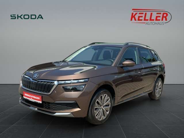 Maplebraun metallic Gebraucht 2021 Skoda Kamiq Clever SUV | 18.425 € (Guter Preis) - Bild 1/4