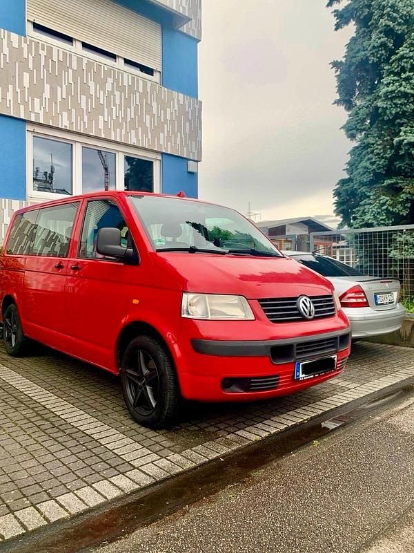 Rot Gebraucht 2004 VW T5 Van | 5.000 € (Superpreis) - Bild 1/4