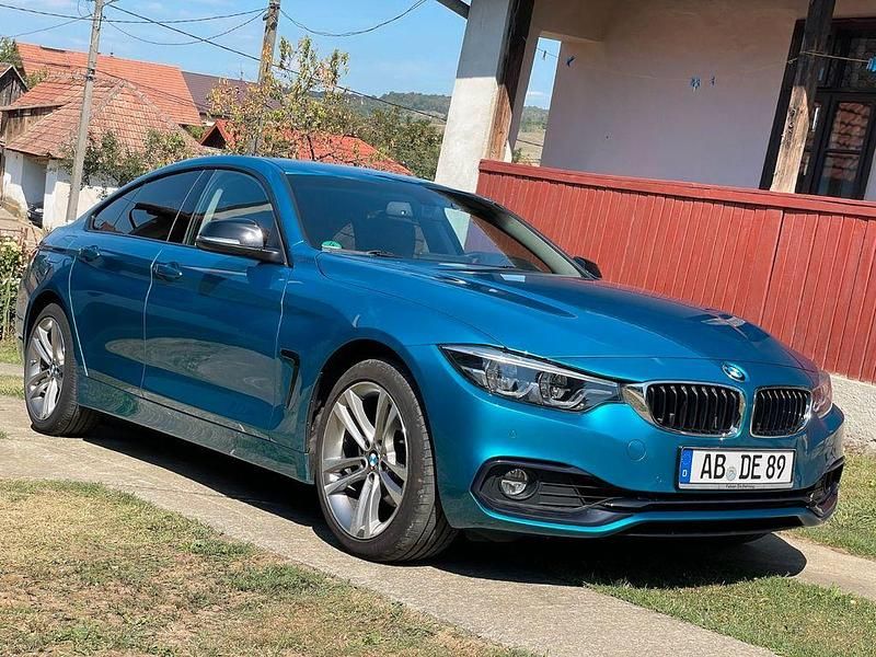 Blau Gebraucht 2018 BMW 420 Sport Line Coupé | 21.900 € (Fairer Preis) - Bild 1/4