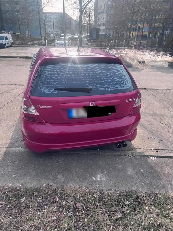 Gebraucht Honda Civic 90 PS (66 kW) 2004 Rot Coupé