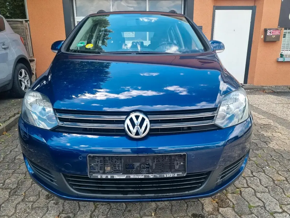Gebraucht VW Golf Plus Cross 80 PS (58 kW) 2009 Blau Van / Kleinbus