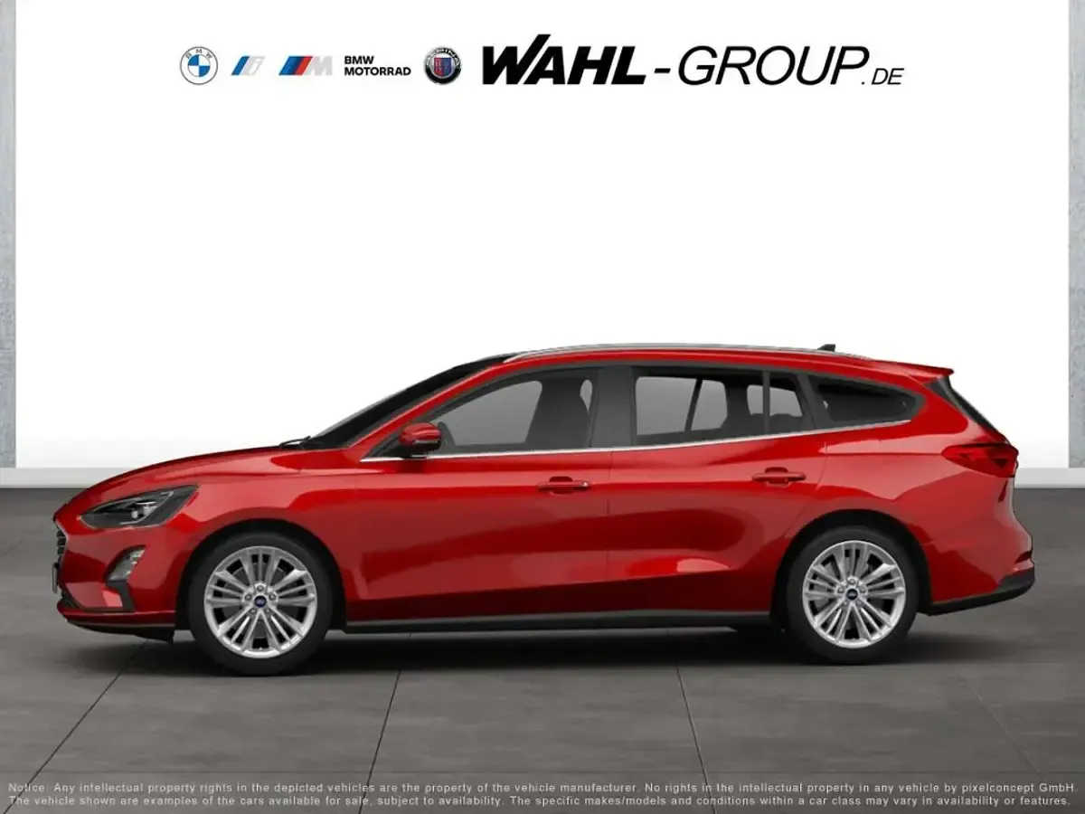 Gebraucht Ford Focus Active 150 PS (110 kW) 2020 Rot Kombi