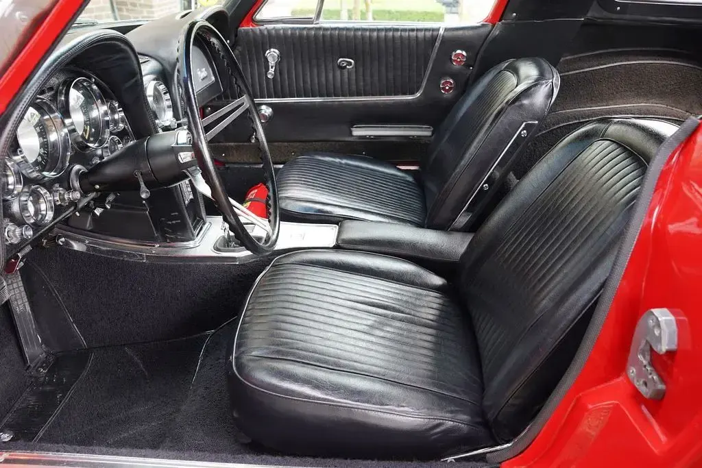 Używany Corvette Stingray 1963 Czerwony