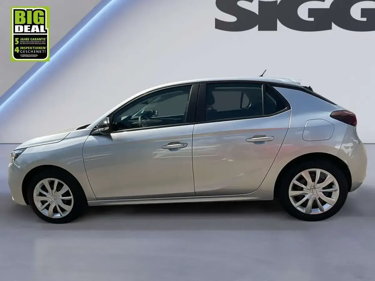 Gebraucht Opel Corsa Edition 75 PS (55 kW) 2023 Aluminium silber Kleinwagen