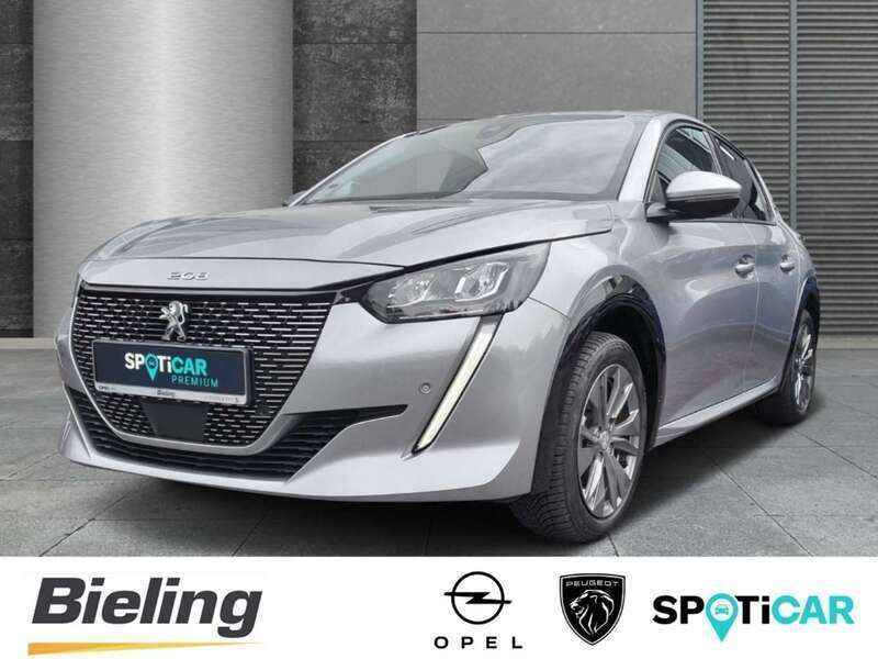 Grau Gebraucht 2021 Peugeot e-208 Allure Kleinwagen | 16.650 € (Fairer Preis) - Bild 1/4