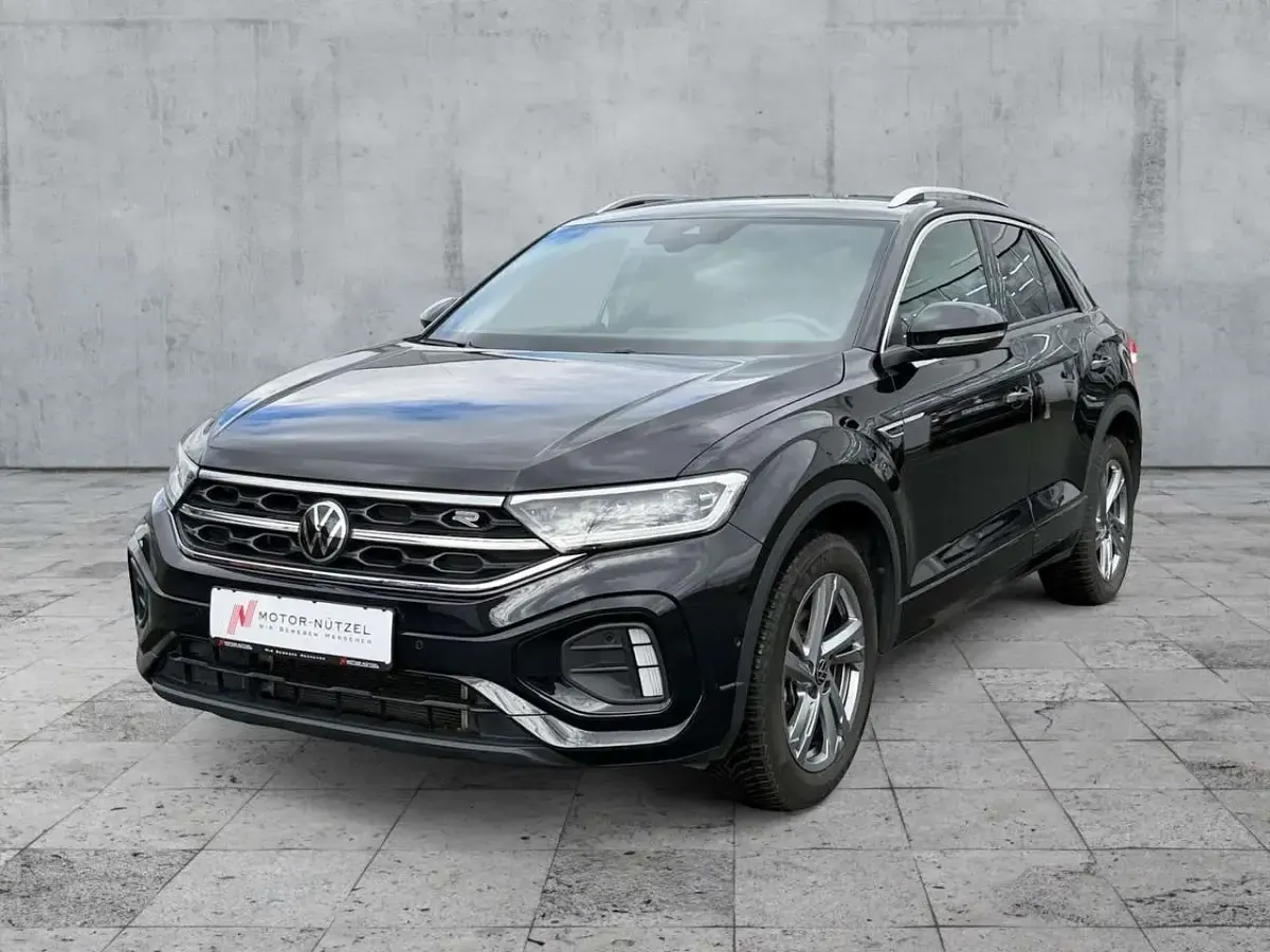 Gebraucht VW T-Roc R-line 110 PS (80 kW) 2023 Schwarz SUV