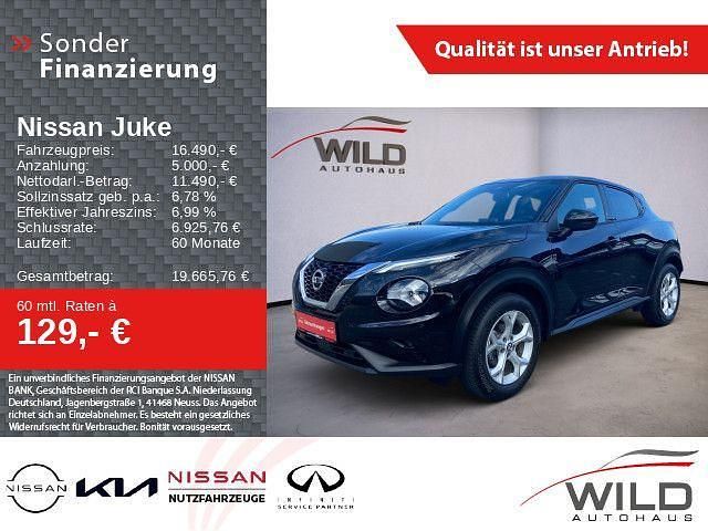Black (m) Gebraucht 2020 Nissan Juke 360º SUV | 16.490 € (Fairer Preis) - Bild 1/4