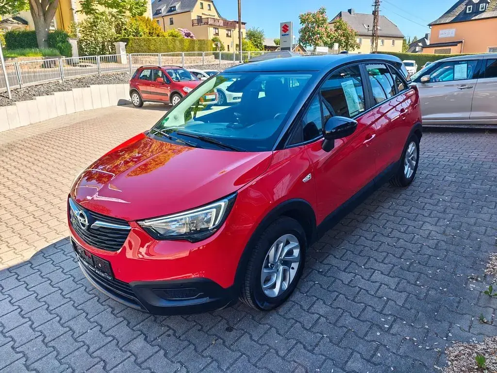 Gebraucht Opel Crossland X Edition 82 PS (60 kW) 2017 Rot SUV